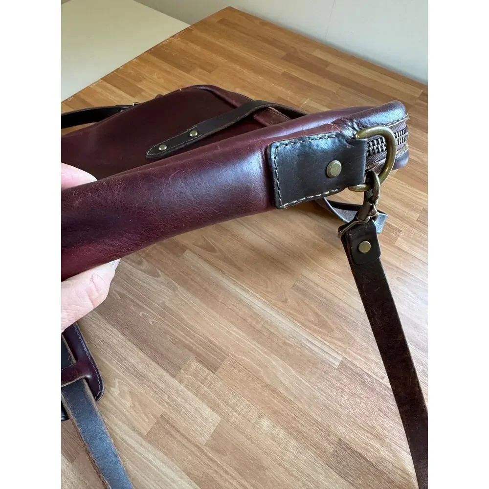 Gustin Horween Leather Briefcase - Chromexcel #8